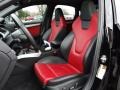 Black/Red Front Seat Photo for 2011 Audi S4 #79488448