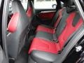 Black/Red Rear Seat Photo for 2011 Audi S4 #79488554