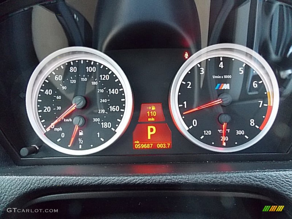 2011 BMW X5 M M xDrive Gauges Photo #79488701