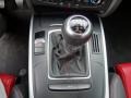 2011 Audi S4 Black/Red Interior Transmission Photo