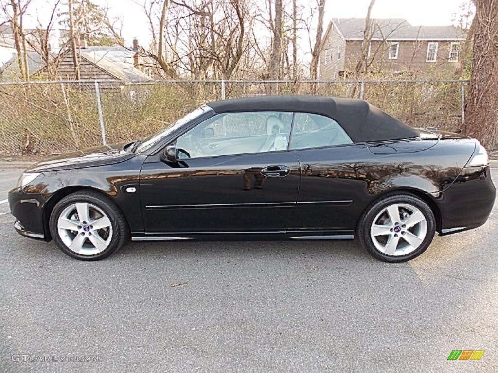 Black 2011 Saab 9-3 2.0T Convertible Exterior Photo #79488920
