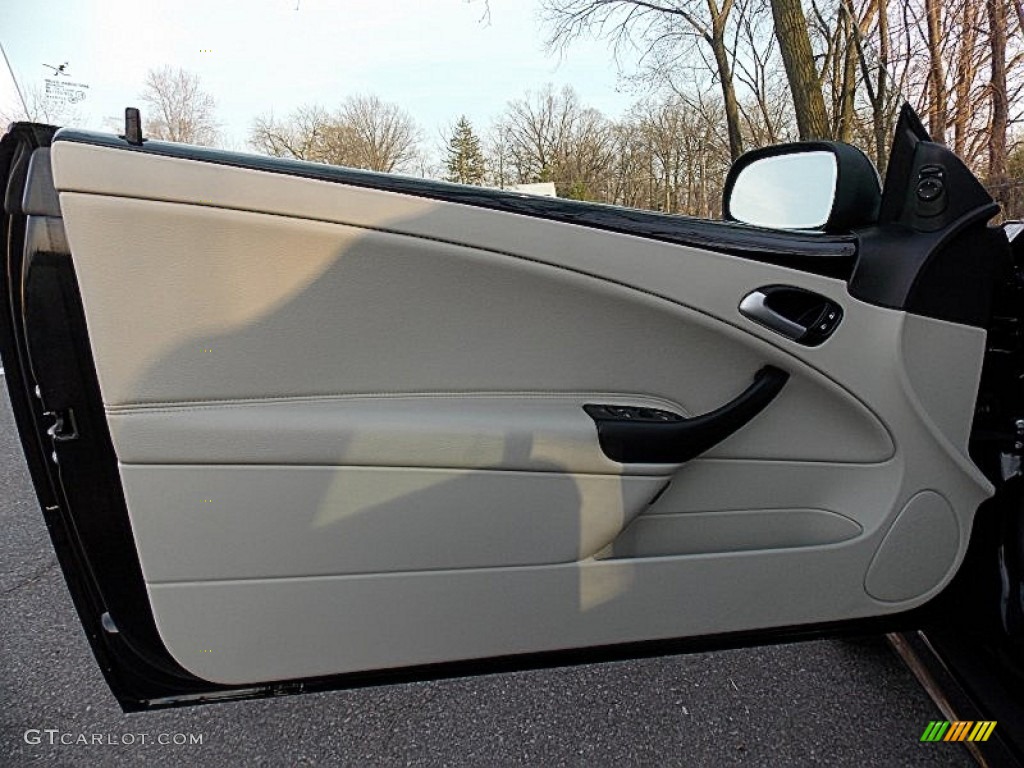 2011 Saab 9-3 2.0T Convertible Parchment Door Panel Photo #79489112