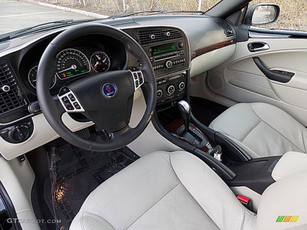 2011 9-3 2.0T Convertible - Black / Parchment photo #13