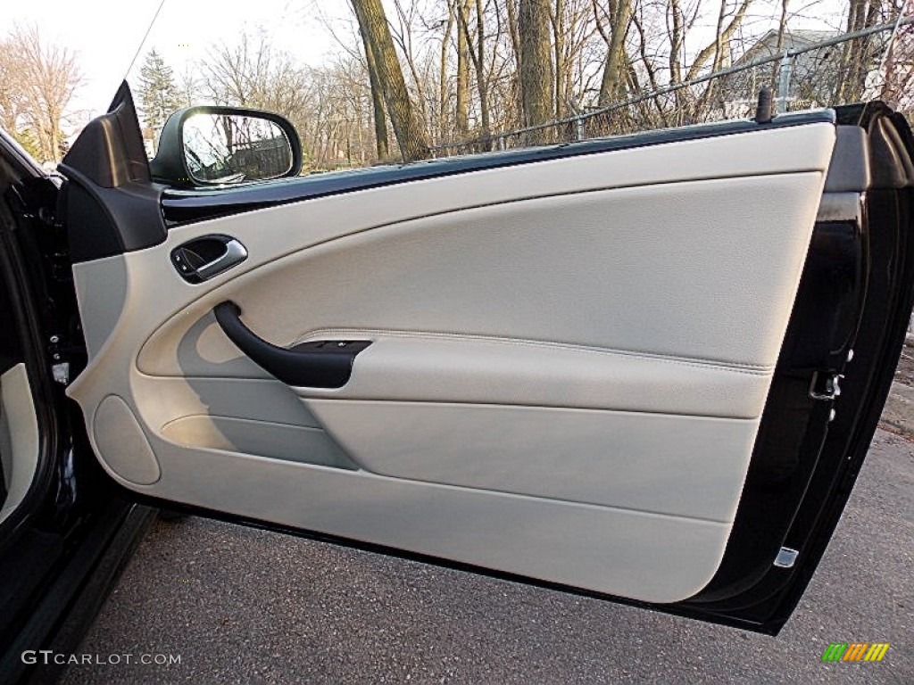 2011 Saab 9-3 2.0T Convertible Parchment Door Panel Photo #79489301