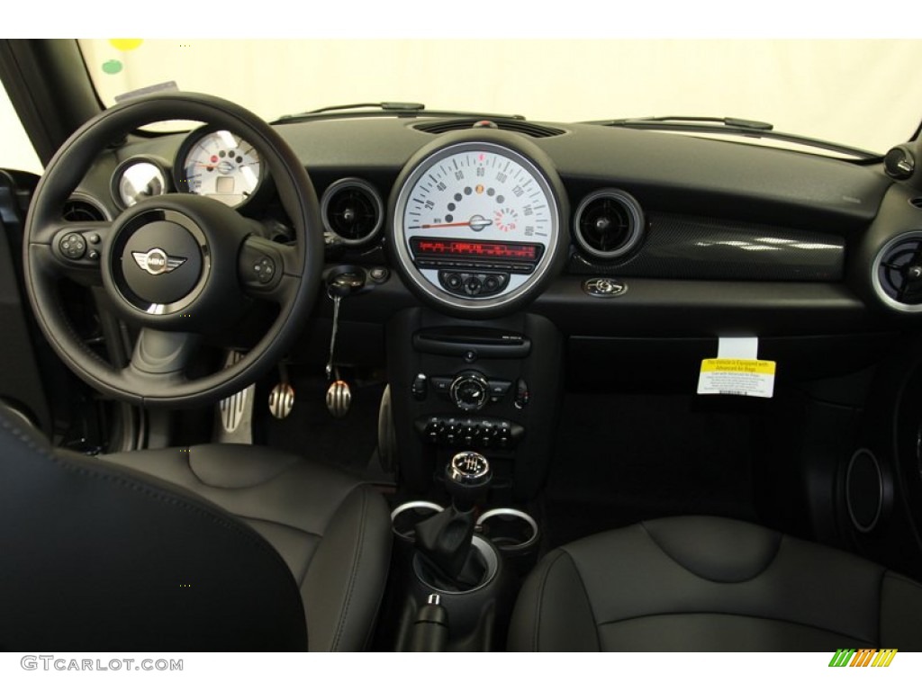 2013 Cooper S Convertible - Eclipse Gray Metallic / Carbon Black photo #4