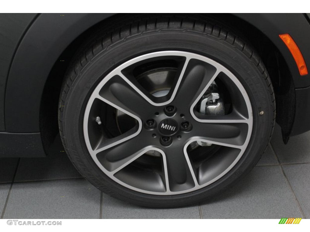 2013 Cooper S Convertible - Eclipse Gray Metallic / Carbon Black photo #8