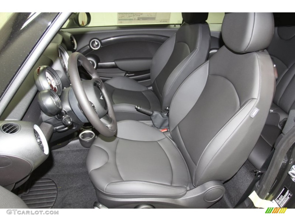 2013 Cooper S Convertible - Eclipse Gray Metallic / Carbon Black photo #11