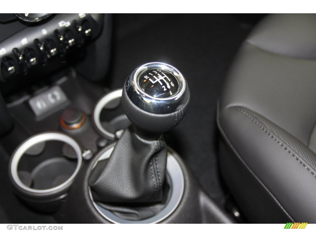 2013 Cooper S Convertible - Eclipse Gray Metallic / Carbon Black photo #20