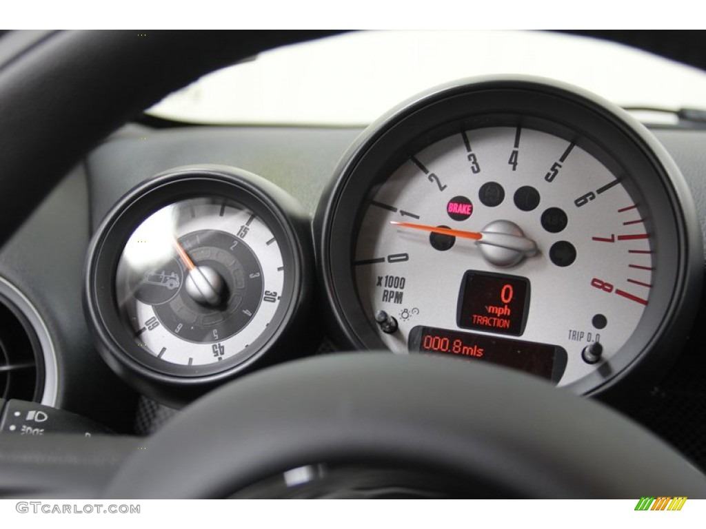 2013 Cooper S Convertible - Eclipse Gray Metallic / Carbon Black photo #24
