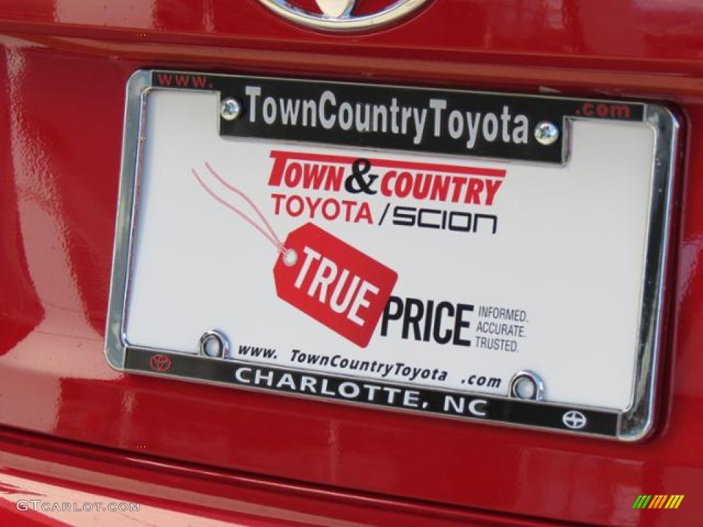 2013 Camry SE - Barcelona Red Metallic / Black photo #21