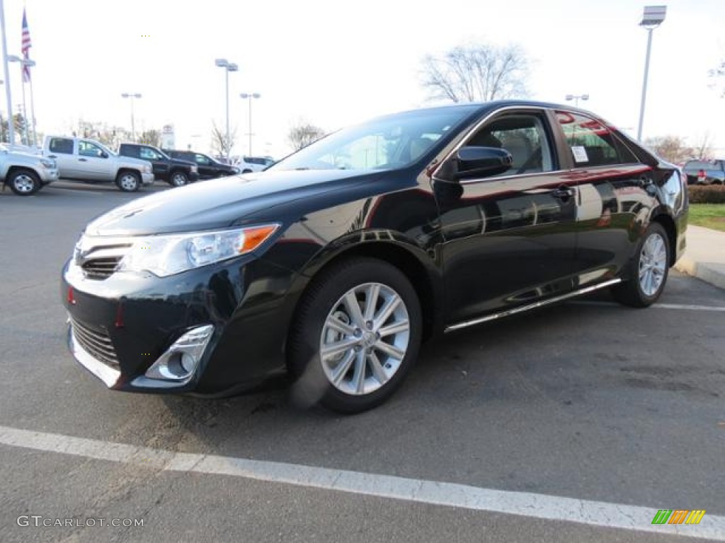 2013 Camry XLE - Cosmic Gray Metallic / Ash photo #3