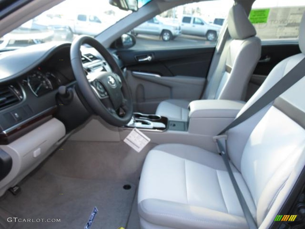 2013 Camry XLE - Cosmic Gray Metallic / Ash photo #8