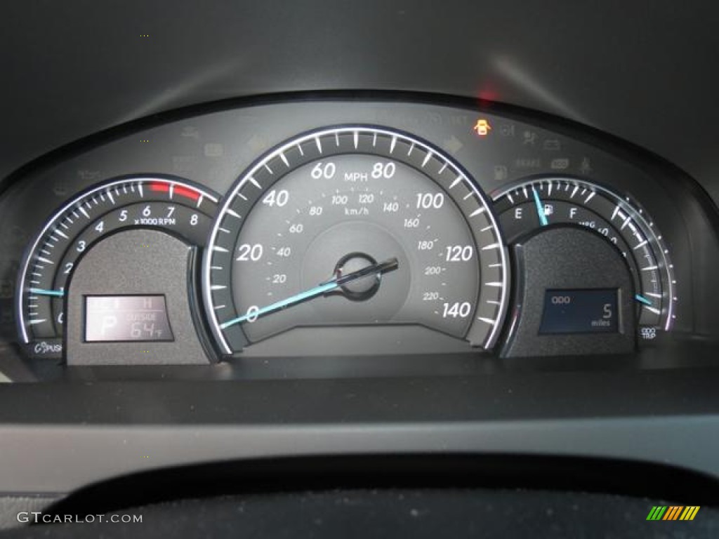 2013 Camry XLE - Cosmic Gray Metallic / Ash photo #12