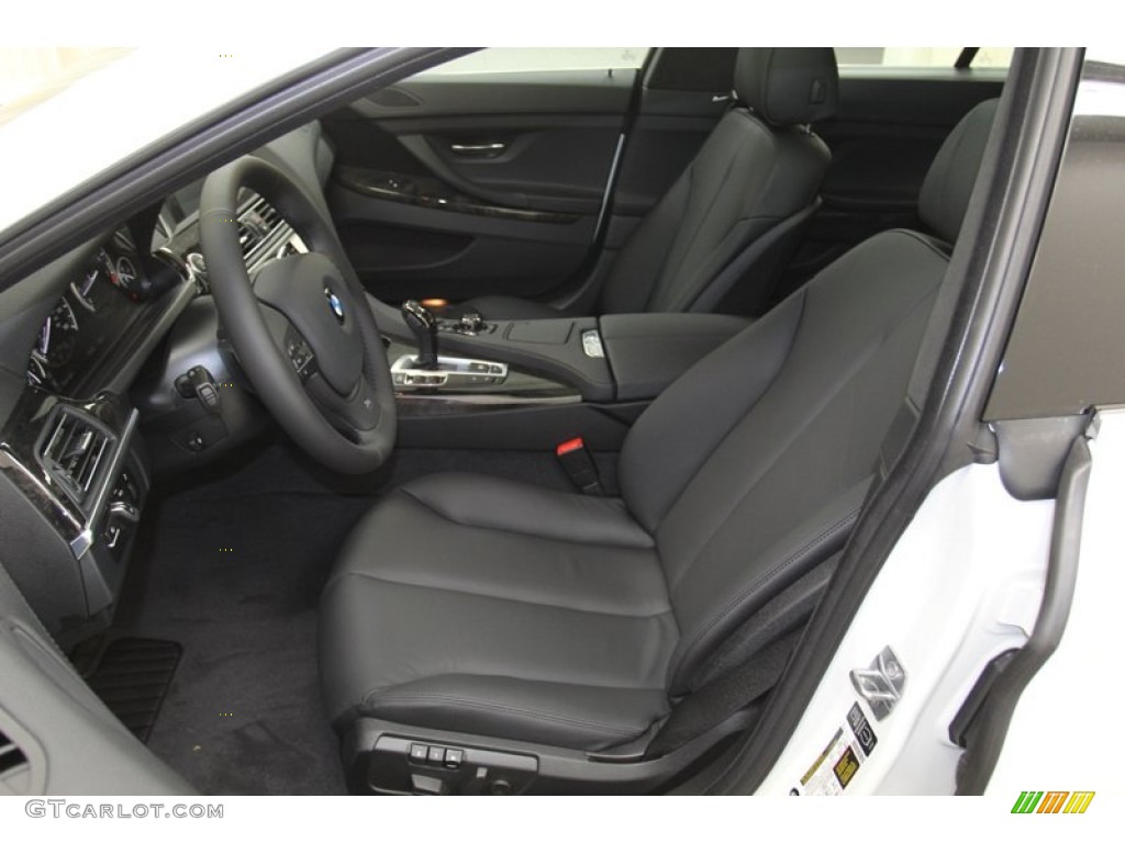 2013 6 Series 640i Gran Coupe - Alpine White / Black photo #3