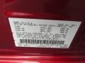  2012 Galant FE Rave Red Color Code P36