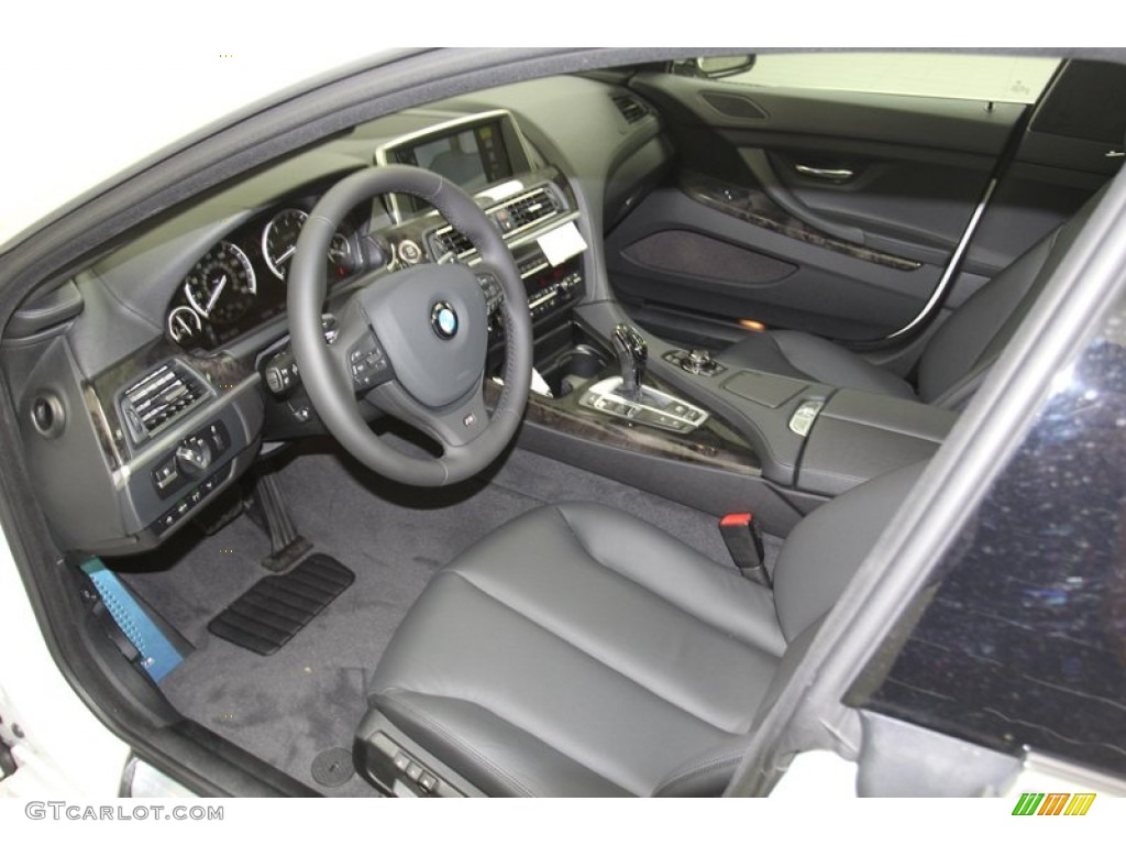 2013 6 Series 640i Gran Coupe - Alpine White / Black photo #11
