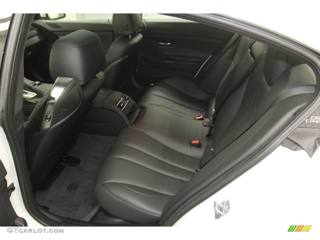 2013 6 Series 640i Gran Coupe - Alpine White / Black photo #12