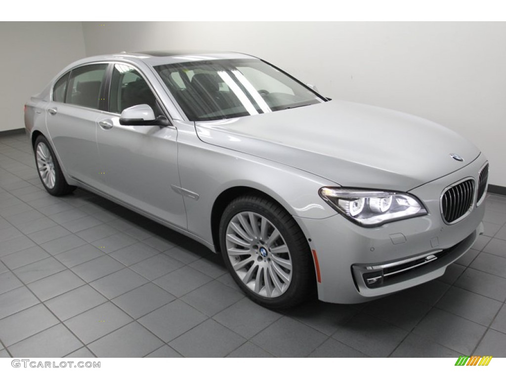 Glacier Silver Metallic 2013 BMW 7 Series 740Li Sedan Exterior Photo #79492846