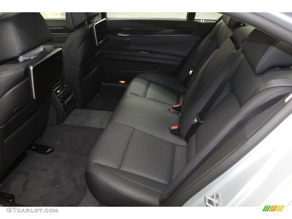 Black Interior 2013 BMW 7 Series 740Li Sedan Photo #79492941