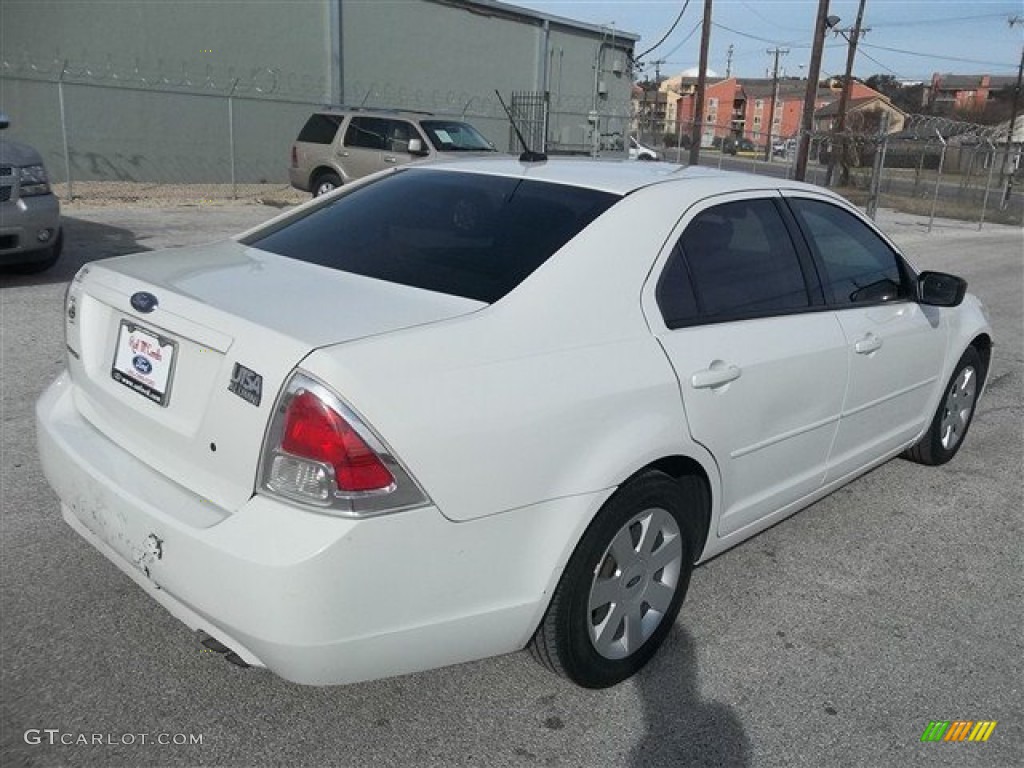 2008 Fusion S - White Suede / Camel photo #3