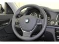 Black 2013 BMW 7 Series 740Li Sedan Steering Wheel