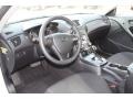 2011 Hyundai Genesis Coupe Black Cloth Interior Prime Interior Photo