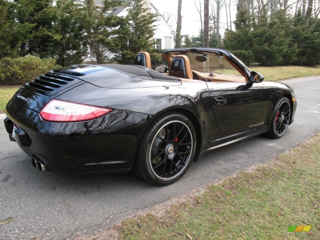 Black 2011 Porsche 911 Carrera GTS Cabriolet Exterior Photo #79495307