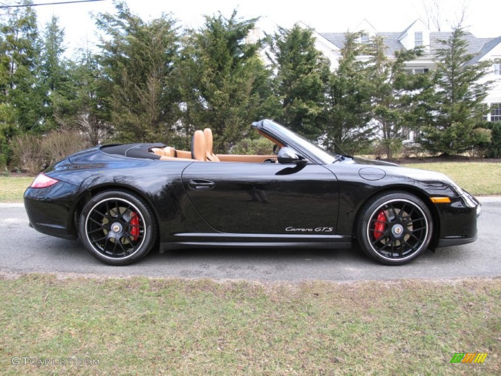 Black 2011 Porsche 911 Carrera GTS Cabriolet Exterior Photo #79495325