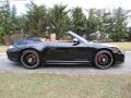 Black 2011 Porsche 911 Carrera GTS Cabriolet Exterior