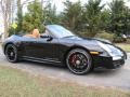 Black 2011 Porsche 911 Carrera GTS Cabriolet Exterior