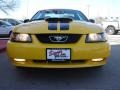 Screaming Yellow - Mustang GT Coupe Photo No. 3