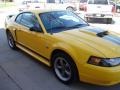 Screaming Yellow - Mustang GT Coupe Photo No. 6