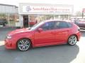 2011 Lightning Red Pearl Subaru Impreza WRX STi #79463472