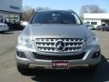 2010 Palladium Silver Metallic Mercedes-Benz ML 350 4Matic  photo #2