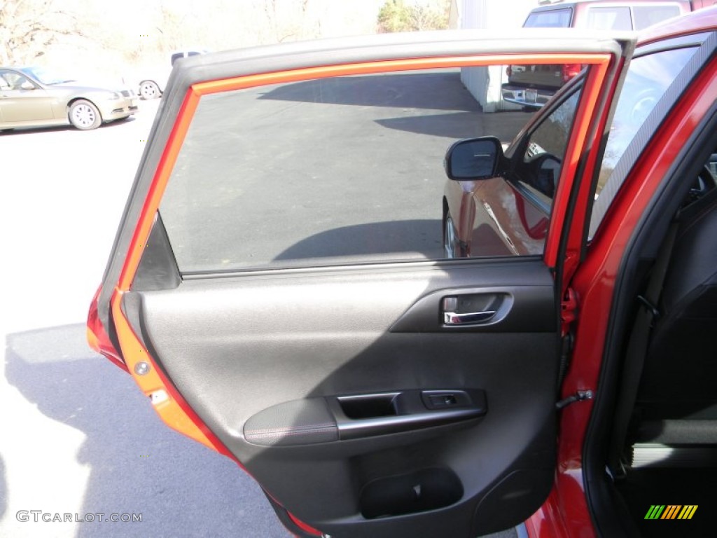 2011 Impreza WRX STi - Lightning Red Pearl / STI  Black/Alcantara photo #17