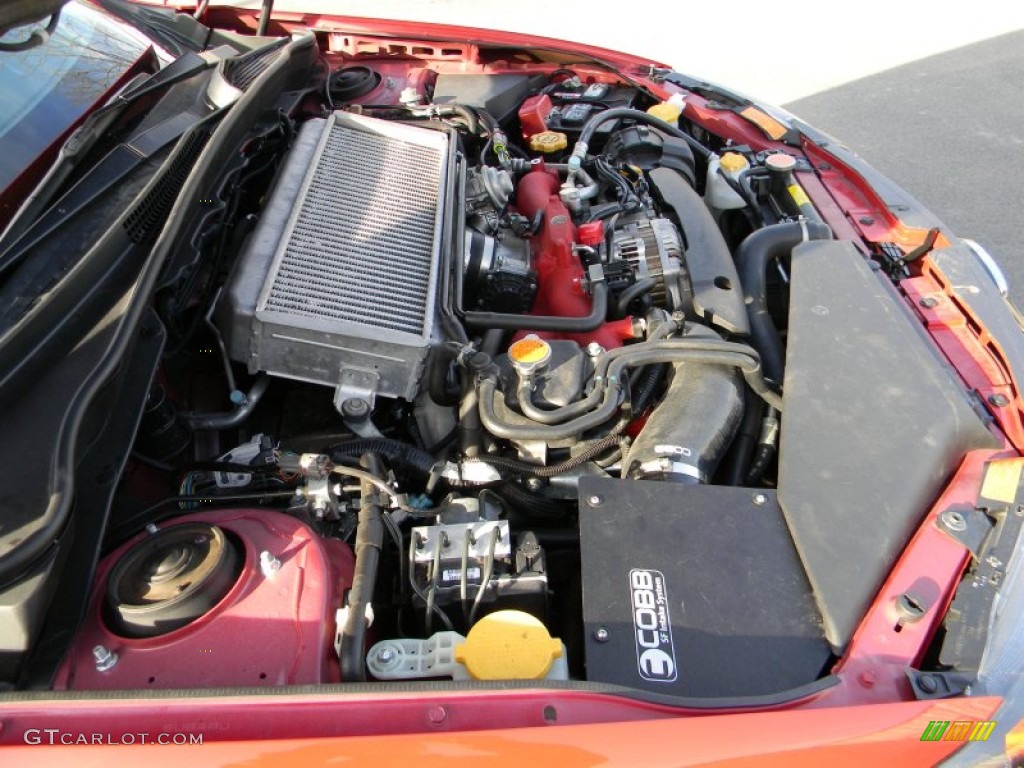 2011 Subaru Impreza WRX STi 2.5 Liter STI Turbocharged DOHC 16-Valve DAVCS Flat 4 Cylinder Engine Photo #79498181