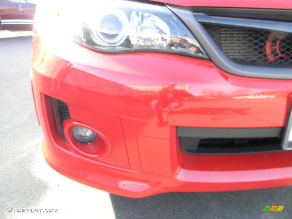 2011 Impreza WRX STi - Lightning Red Pearl / STI  Black/Alcantara photo #30