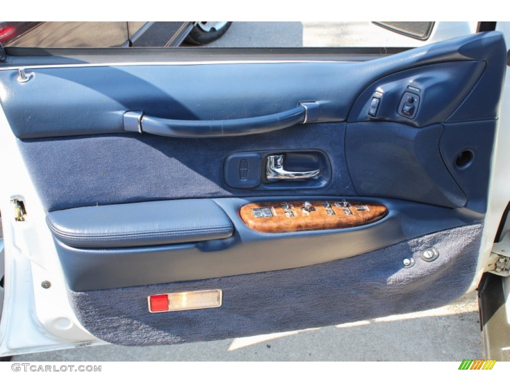 1996 Lincoln Town Car Signature Blue Door Panel Photo #79498565