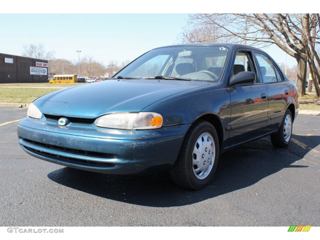2000 Prizm  - Dark Blue-Green Metallic / Dark Charcoal photo #1