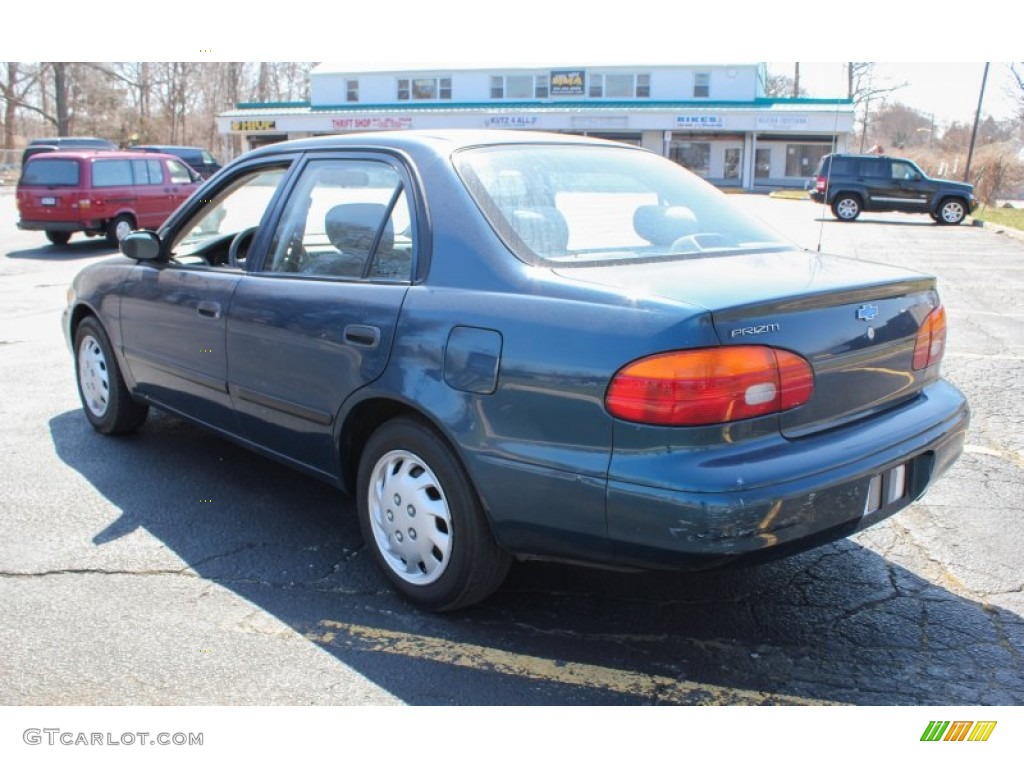 2000 Prizm  - Dark Blue-Green Metallic / Dark Charcoal photo #4