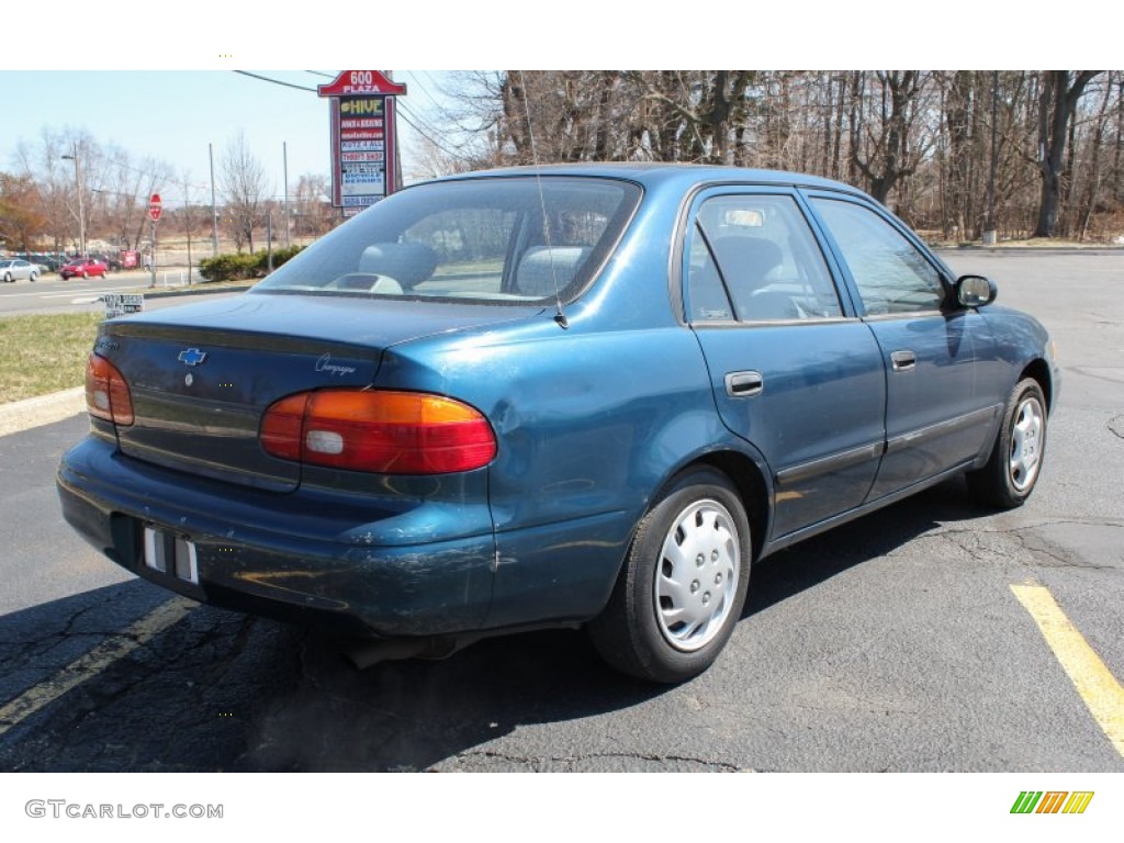 2000 Prizm  - Dark Blue-Green Metallic / Dark Charcoal photo #6