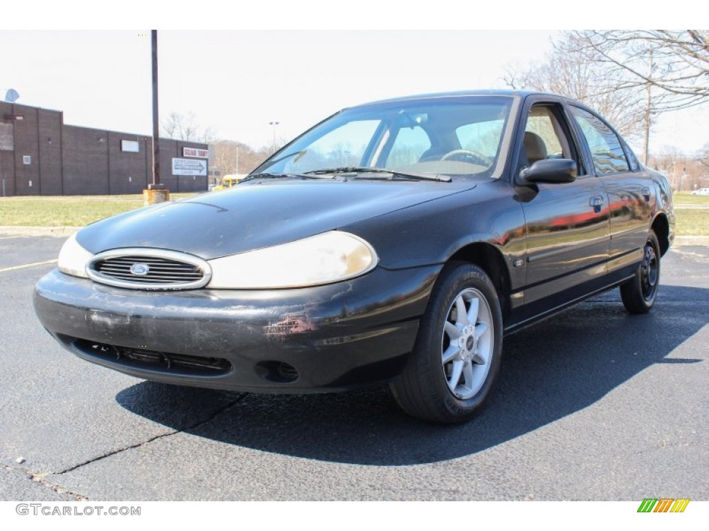 1999 Contour SE - Black / Medium Dark Prairie Tan photo #1