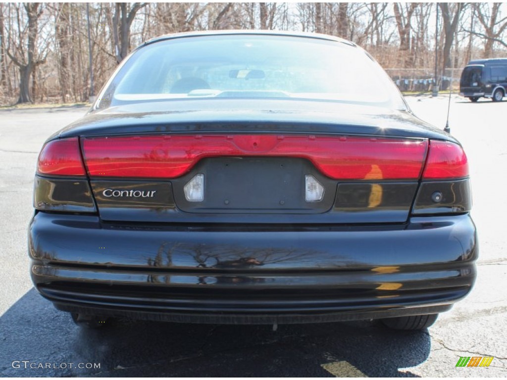 1999 Contour SE - Black / Medium Dark Prairie Tan photo #3