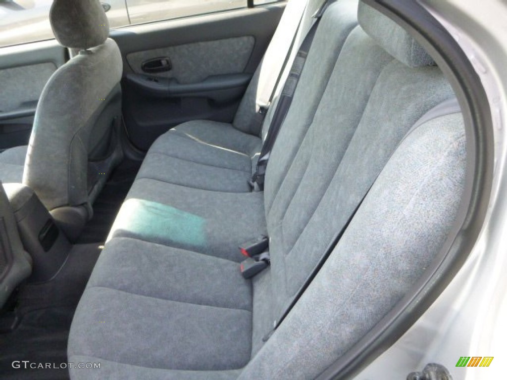 2002 Elantra GLS Sedan - Silver Pewter / Gray photo #8