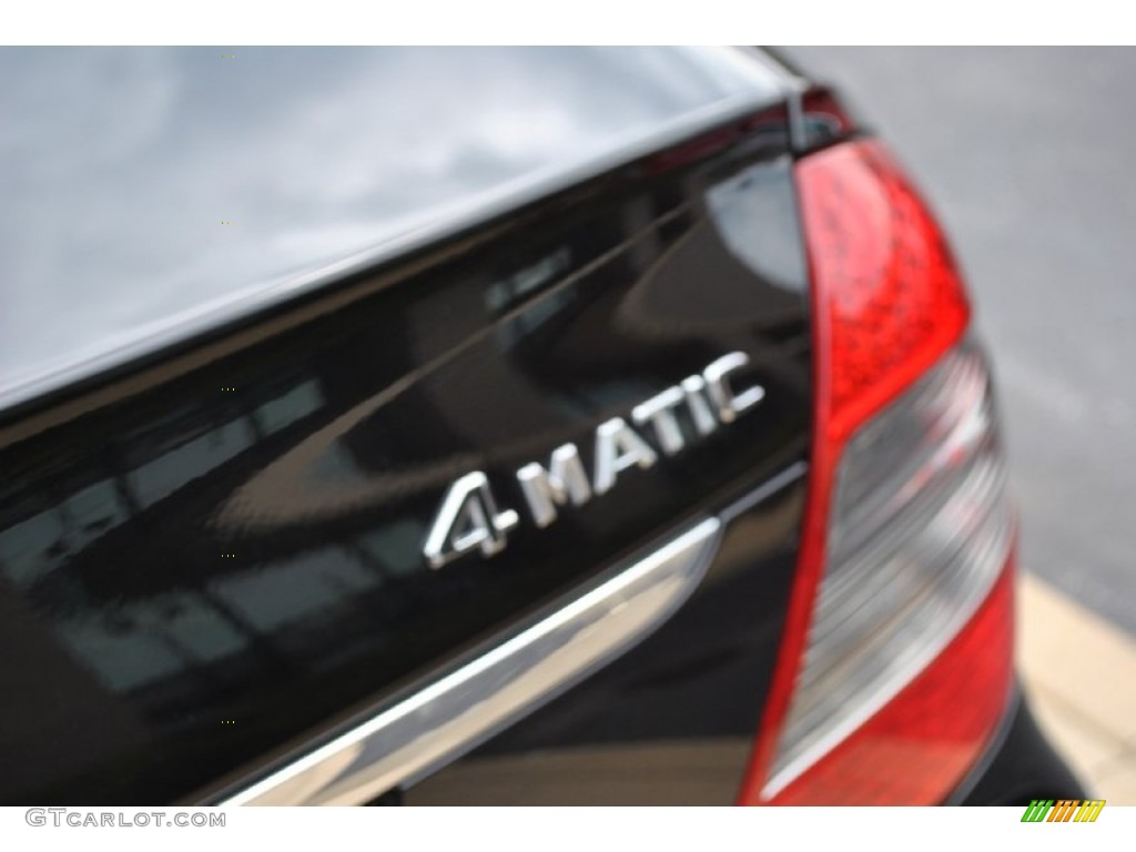 2008 E 550 4Matic Sedan - Black / Black photo #11