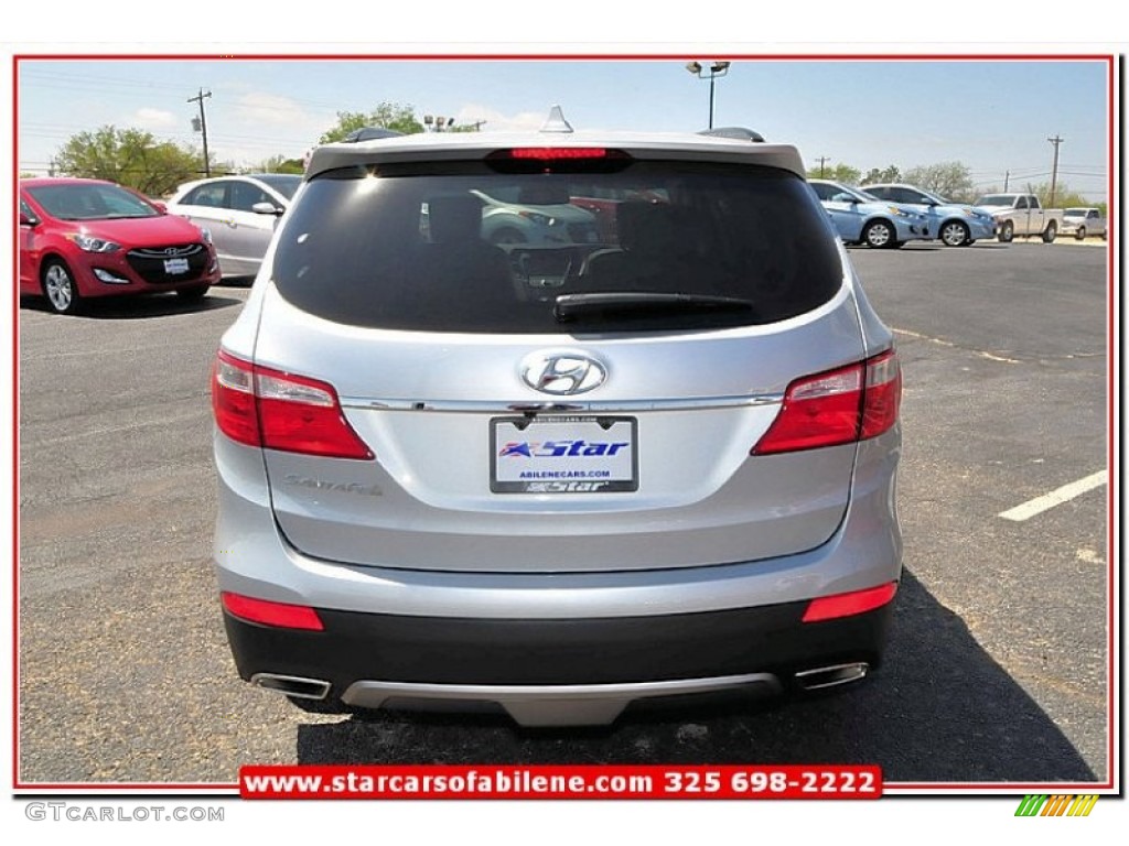 2013 Santa Fe GLS - Circuit Silver / Gray photo #4