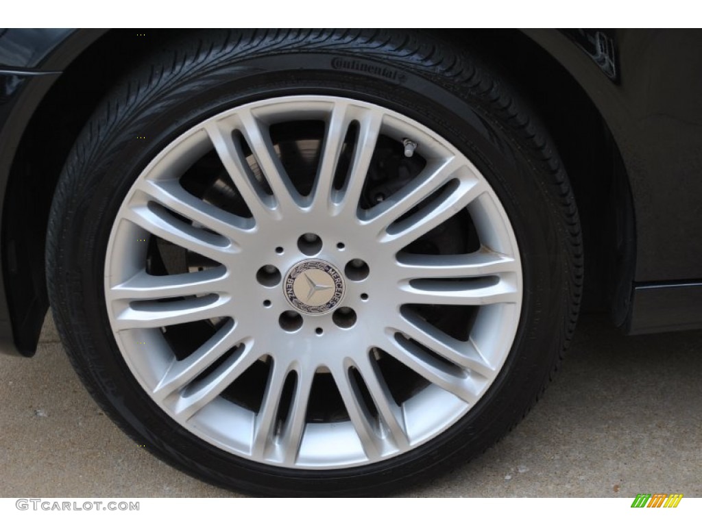 2008 E 550 4Matic Sedan - Black / Black photo #13