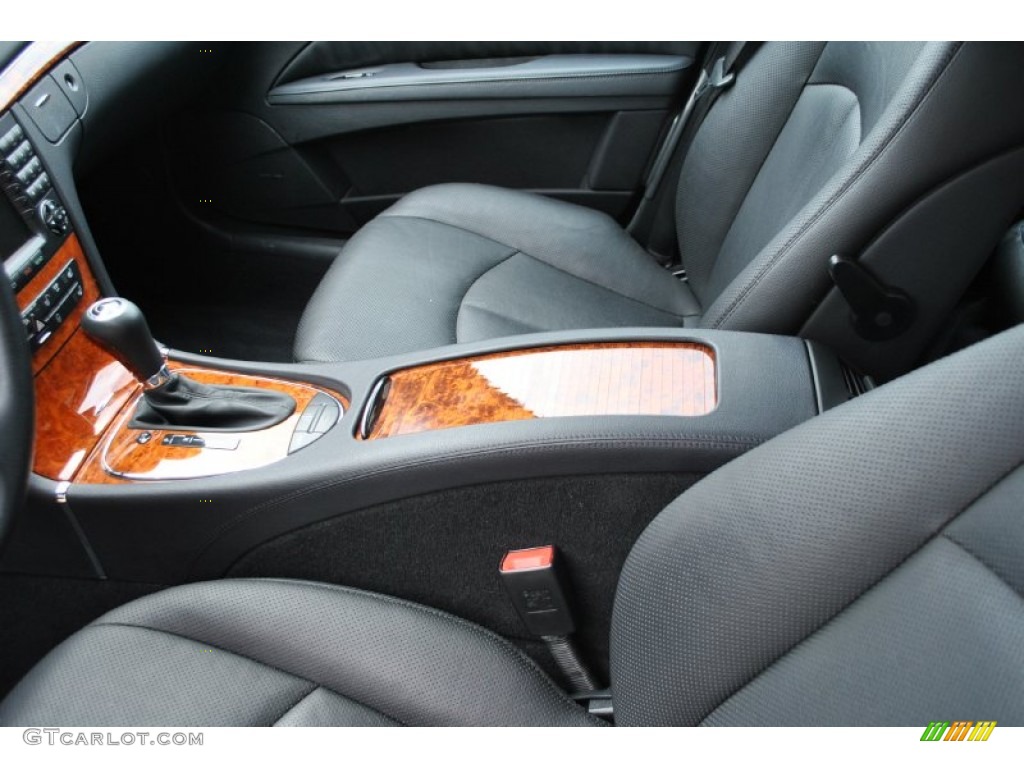 2008 E 550 4Matic Sedan - Black / Black photo #15