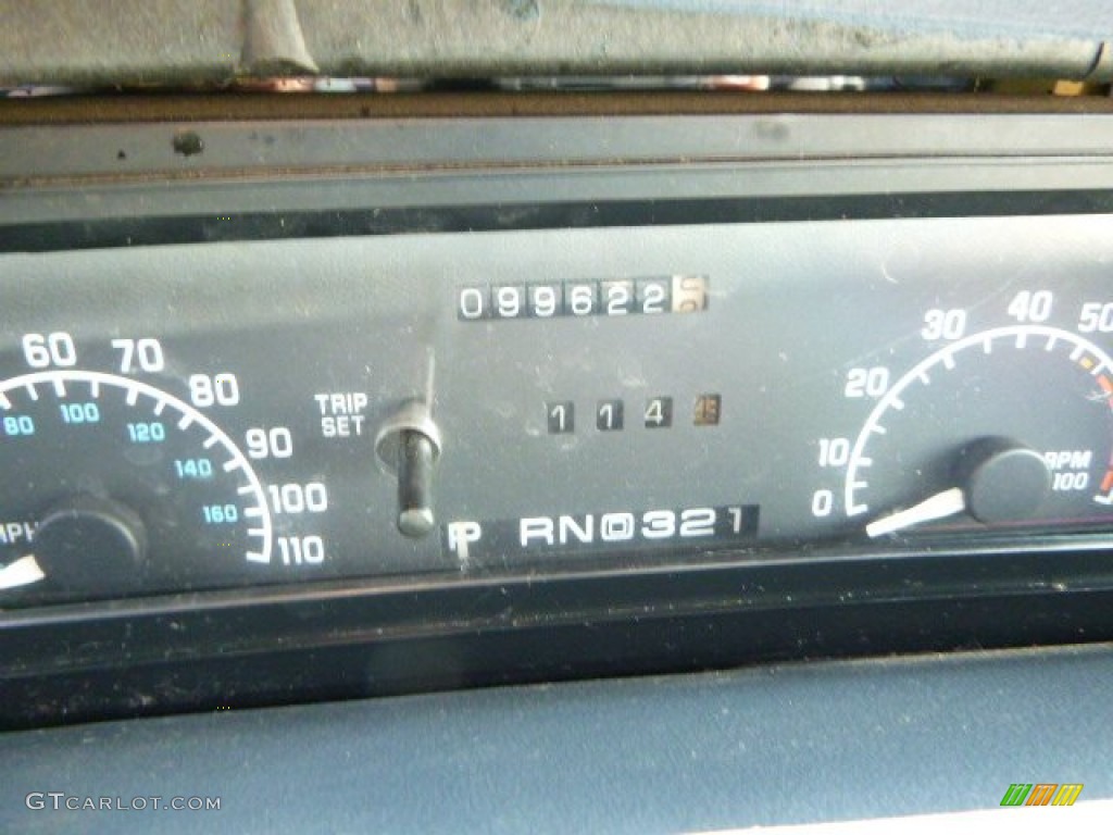 1994 Regal Custom Sedan - Bright White / Blue photo #14