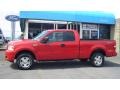 2006 Bright Red Ford F150 STX SuperCab 4x4  photo #2